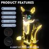 BrickBling LED Light Compatible with L-e-g-o Tuxedo Cat,Gift Idea for Animal-Lovers Who own 21349-Not Included The Model view 4
