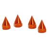 FLMLF Alloy Upgrade 24mm Hex Hub Front Rear Wheel Nut Taper Wheel Stopfor 1/5 Losi 5ive T Rofun Rovan LT King Motot X2 Rc Car Parts (Orange) view 3