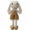 BBYP Handmade Soft Bunny Stuffed Animal - Crochet Baby Rattle - Bunny Stuffed Animal - Cotton Knitted Sleep Toy - Stuffed Animals for Babies(11 Inches) view 1