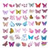 100 Pack Butterfly Stickers, Butterfly Party Favors, Birthday Decorations. view 2