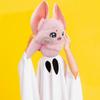 ELAINREN Furry Pink Bat Plush Toy Cuddly Stuffed Bat Dolls Gifts/13.7'' view 3
