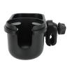 2 in 1 Drink Holder, Snack Holder for Stroller, Universal Snack Holder for Stroller, Black, Snack Holder for Stroller, Travel, Daily Life, Black view 3