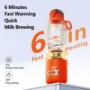 huasida Portable Bottle Warmer 250ml Milk Warmer Constant Temperature Rechargeable Bottle Warmer Heated Travel Mug for Breastmilk or Formula view 4