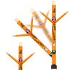8ft Inflatable Air Waving Tube Dancer with Blower Set, Inflate Blow Up Arm Flying Puppet with Air Blower Decorative for Halloween Birthday Xmas Decor (Halloween Pot) view 1