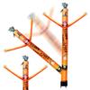 8ft Inflatable Air Waving Tube Dancer with Blower Set, Inflate Blow Up Arm Flying Puppet with Air Blower Decorative for Halloween Birthday Xmas Decor (Halloween Pot) view 3