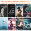 BQLXBABLT Unique Tarot Cards for Beginners with Meanings on Them 78PCS Divine Twin Flame Oracle Tarot Deck Set with Elements and Message on Them for Energy Life Love time Spiritual Journey and Career view 3