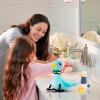 2pcs Pigeon Stuffed Animal Pigeon Plush with Small Little Duckling Soft Bird Plush Toy Birthday Gifts for Kids, Big Eyes, 12 in view 3