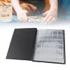 AUNMAS Specie Collection Holder, 250 Pockets Specie Album 10 Pages Specie Book Supplies for Pennies Quarters Badges Stamp (Black) view 4
