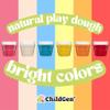 ChildGen Natural Play Dough Set, Non-Toxic, Super Soft, Long Lasting Playdough, Modeling Dough, Kids Arts & Crafts, Preschool Toys, 6-Pack of 4.5-Ounce Cans view 3