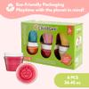 ChildGen Natural Play Dough Set, Non-Toxic, Super Soft, Long Lasting Playdough, Modeling Dough, Kids Arts & Crafts, Preschool Toys, 6-Pack of 4.5-Ounce Cans view 4