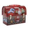 NOENNULL Safe Christmas Piggy Bank, Stainless Steel, Safe Pressure Storage, Candy Box, Money Box with Iron Buckle Handle, Adults and view 1