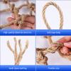 Child Safety Net, Hemp Rope Net, Climbing Net, Balcony Stair Anti-fall Net, Photo Wall Decoration Partition Ceiling Net, Obstacle Protection Garden Fence Net ,Rope Thickness 20mm Mesh 15cm(Size:3x3m) view 2