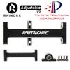 RHINOESC RhinoCrawler RC Hanger Beam,RC Holder Bridge,Metal Extend Driveshaft Axle for 1/10 Axial SCX10 Crawler Trucks Bridge Device Upgrade Parts(Adjustable V2 Set) view 2
