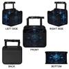 Car Organizer Back Seat Boho Car Seat Back Hanging Bag PU Leather Backseat Car Organizer Foldable Car Seat Storage Bag Car Accessories view 2
