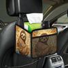 Car Organizer Back Seat Cute Animal Sloth Car Seat Back Hanging Bag PU Leather Backseat Car Organizer Foldable Car Seat Storage Bag Car Accessories view 4
