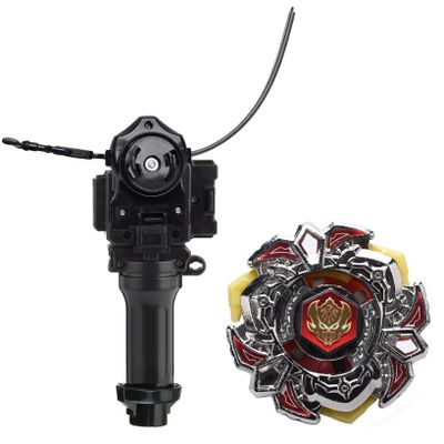 Battling Toys - Bay Battle Game Top Blade High Performance BB114 Variares D:D Metal Fusion Gyro Toys with String Ripper Launcher & Grip (BB-114)