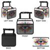 Car Organizer Back Seat Mandala Eye Car Seat Back Hanging Bag PU Leather Backseat Car Organizer Foldable Car Seat Storage Bag Car Accessories view 2