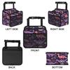 Flower Dinosaurs Car Organizer Back Seat Car Seat Back Hanging Bag PU Leather Backseat Car Organizer Foldable Car Seat Storage Bag Car Accessories view 2