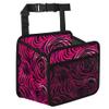 Abstract Pattern Car Organizer Back Seat Car Seat Back Hanging Bag PU Leather Backseat Car Organizer Foldable Car Seat Storage Bag Car Accessories view 1