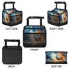3D Soccer Car Organizer Back Seat Car Seat Back Hanging Bag PU Leather Backseat Car Organizer Foldable Car Seat Storage Bag Car Accessories view 2
