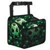 3D Football Pattern Car Organizer Back Seat Car Seat Back Hanging Bag PU Leather Backseat Car Organizer Foldable Car Seat Storage Bag Car Accessories view 1