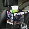 Baseball Cap Car Organizer Back Seat Car Seat Back Hanging Bag PU Leather Backseat Car Organizer Foldable Car Seat Storage Bag Car Accessories view 4