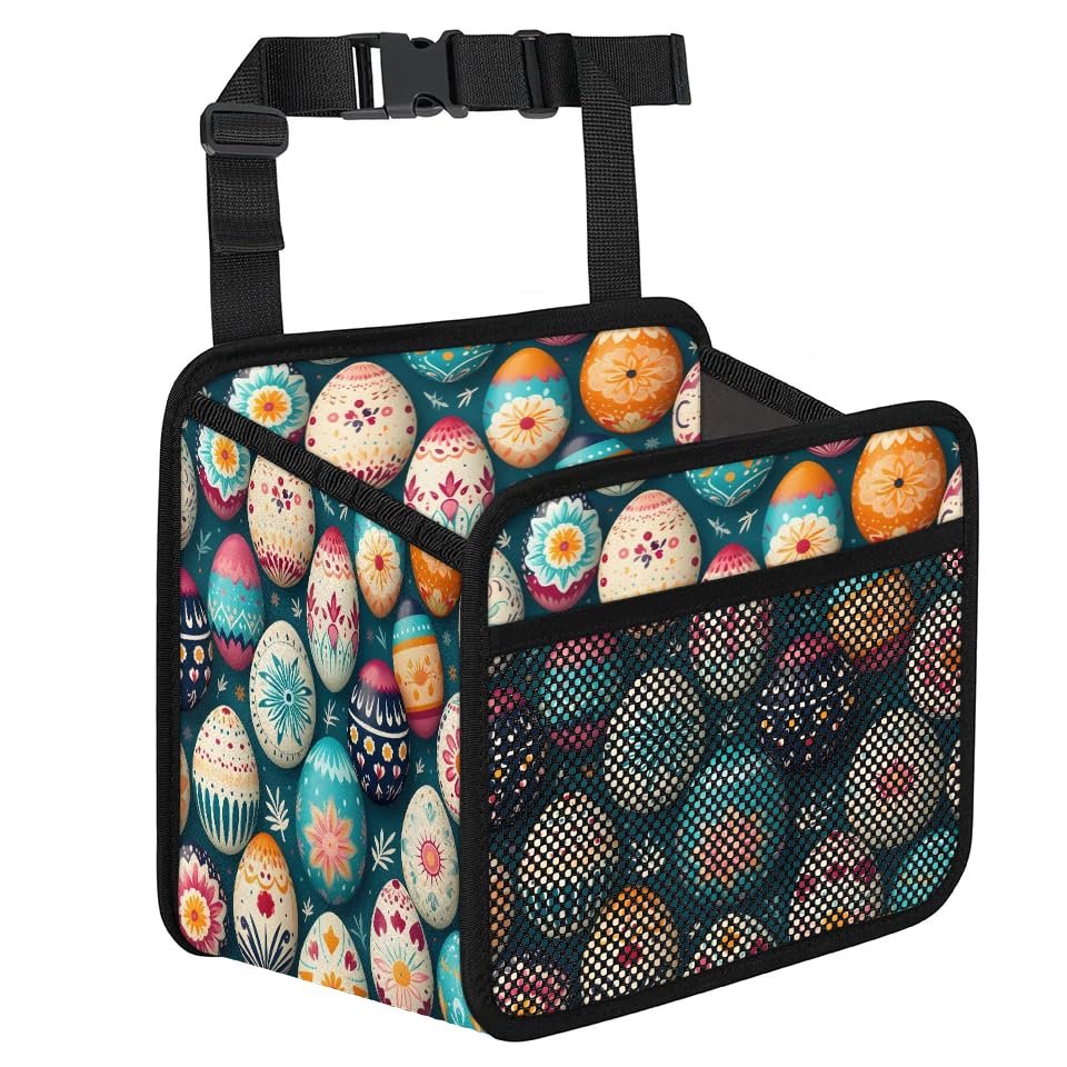 ---12 (5) Car Organizer Back Seat Car Seat Back Hanging Bag PU Leather Backseat Car Organizer Foldable Car Seat Storage Bag Car Accessories