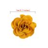 12 Pcs 7cm Colorful Fabric Flower Hair Clips Kids Small Floral Hair Barrettes Toddlers Rose Hair Clips Hairgrips Baby Fancy Cloth Hair Accessories view 4