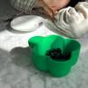 Beemymagic Cute Heat-Resistant Clover Silicone Food Bowl for Toddlers, Kids - Microwave, Oven & Dishwasher Safe - 6oz - Made in Korea, BPA Free view 3