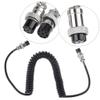 JSGHGDF 8Pin Female to 8 Pin Female Aviation Microphone Mic Cable for Transceiver MC-60 MC-60A MC-90 view 2