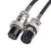 JSGHGDF 8Pin Female to 8 Pin Female Aviation Microphone Mic Cable for Transceiver MC-60 MC-60A MC-90 view 3