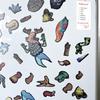 Cryptid Construction kit, Monster Fridge Magnet Creature Creation Kit, Magnetic Animals by VMNlooking (Magnet) view 4