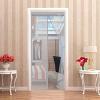 Magnetic Mosquito Net Curtain, Ideal for Balcony Doors, Cellars, Terraces, Easy to Assemble 100x200cm (39x79inch) Gray-b view 1