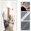 Magnetic Mosquito Net Curtain, Ideal for Balcony Doors, Cellars, Terraces, Easy to Assemble 100x200cm (39x79inch) Gray-b view 2