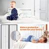 Magnetic Mosquito Net Curtain, Ideal for Balcony Doors, Cellars, Terraces, Easy to Assemble 100x200cm (39x79inch) Gray-b view 3