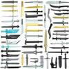 EnuoChbuild Medieval Weapon Pack Military Weapon Arms Wear, Military Soldier Weapons Accessories Pack Kits, DIY Assembly Building Blocks - 50 Pieces, 80K312U1146VOL3Z view 1