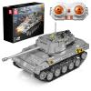 Mould King RC Tank Building Sets, Tiger Tank Model with Remote Control, 20032 STEM Blocks, Army Toys Building Kits for Adults Aged 14+ (971 Pieces) view 1