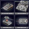 Mould King RC Tank Building Sets, Tiger Tank Model with Remote Control, 20032 STEM Blocks, Army Toys Building Kits for Adults Aged 14+ (971 Pieces) view 3