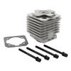 FLMLF 32cc 4 Bolt Cylinder Kit Only Fit Reed Case Engine for 1/5 Rc Hpi Rofun Km Rovan Baja Losi 5t FG GoPed Redcat DBXL MCD Parts view 1