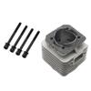 FLMLF 32cc 4 Bolt Cylinder Kit Only Fit Reed Case Engine for 1/5 Rc Hpi Rofun Km Rovan Baja Losi 5t FG GoPed Redcat DBXL MCD Parts view 2
