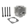 FLMLF 32cc 4 Bolt Cylinder Kit Only Fit Reed Case Engine for 1/5 Rc Hpi Rofun Km Rovan Baja Losi 5t FG GoPed Redcat DBXL MCD Parts view 4