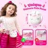 ULOVEME Kids Real Makeup Kit for Little Girls - Real, Non Toxic, Washable Make Up Toy - Umicorn Toys Gift for 3 4 5 6 7 8 9 10 12 Years Old Girls Birthday (Mini White Umicorn) view 3