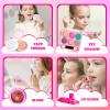 ULOVEME Kids Real Makeup Kit for Little Girls - Real, Non Toxic, Washable Make Up Toy - Umicorn Toys Gift for 3 4 5 6 7 8 9 10 12 Years Old Girls Birthday (Mini White Umicorn) view 4