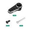 MECCANIXITY Aluminum Alloy 15T Steering Servo Arm Horn Black for DIY RC Car/Boat/Airplane Boat Accessories 3 Pcs view 3