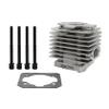 FLMLF 29cc PRO 4 Bolt Cylinder Kit Only Fit Reed Case Engine for 1/5 Rc Hpi Rofun Km Rovan Baja Losi 5t FG GoPed Redcat DBXL MCD Parts view 2