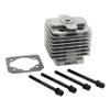 FLMLF 29cc PRO 4 Bolt Cylinder Kit Only Fit Reed Case Engine for 1/5 Rc Hpi Rofun Km Rovan Baja Losi 5t FG GoPed Redcat DBXL MCD Parts view 3