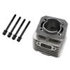 FLMLF 29cc PRO 4 Bolt Cylinder Kit Only Fit Reed Case Engine for 1/5 Rc Hpi Rofun Km Rovan Baja Losi 5t FG GoPed Redcat DBXL MCD Parts view 4
