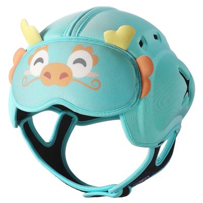 Baby Safety Helmet for Crawling Walking - Mambobaby Baby Helmet Adjustable Baby Head Protector Breathable Soft Infant Helmet Head Protection for Aged 6-24 Months, Ultra-Lightweight Dragon