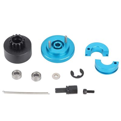 13t Flywheel Speed Clutch Variator Set, 1 Set Rc Engine Upgrade Parts, Bell Springs Fit For 1/10 Rc Nitro Engine (Blue)