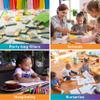 THE TWIDDLERS 288 Sets of 4-Packs (1,152 Bulk Crayons) Non-Toxic Individual Box for Kids, Back to School Supplies, Classrooms, Restaurants Bulk Crayons Coloring Activity, Party Bag Fillers view 4